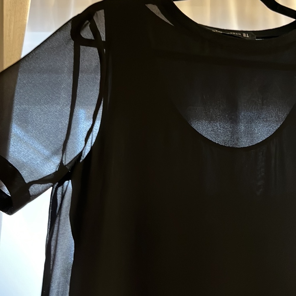 Zara lined black dress - Picture 12 of 15